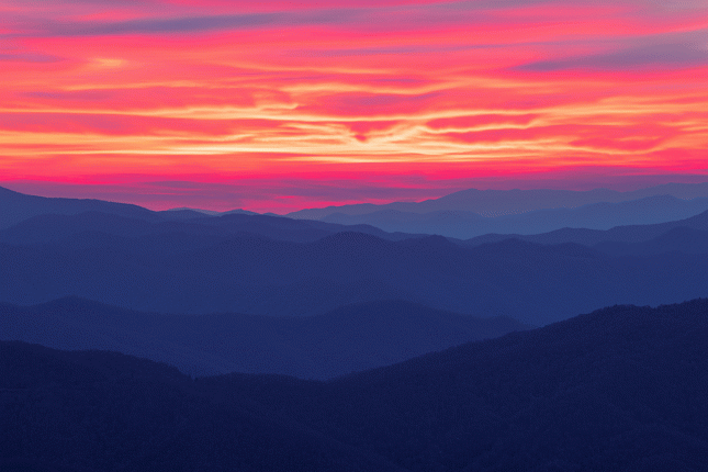 Smokey-Mountain-Sunrise